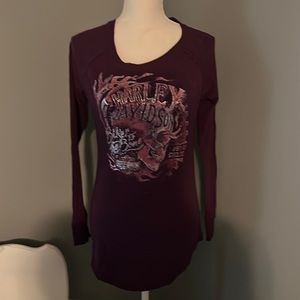 Women’s Harley Davidson long sleeve tee